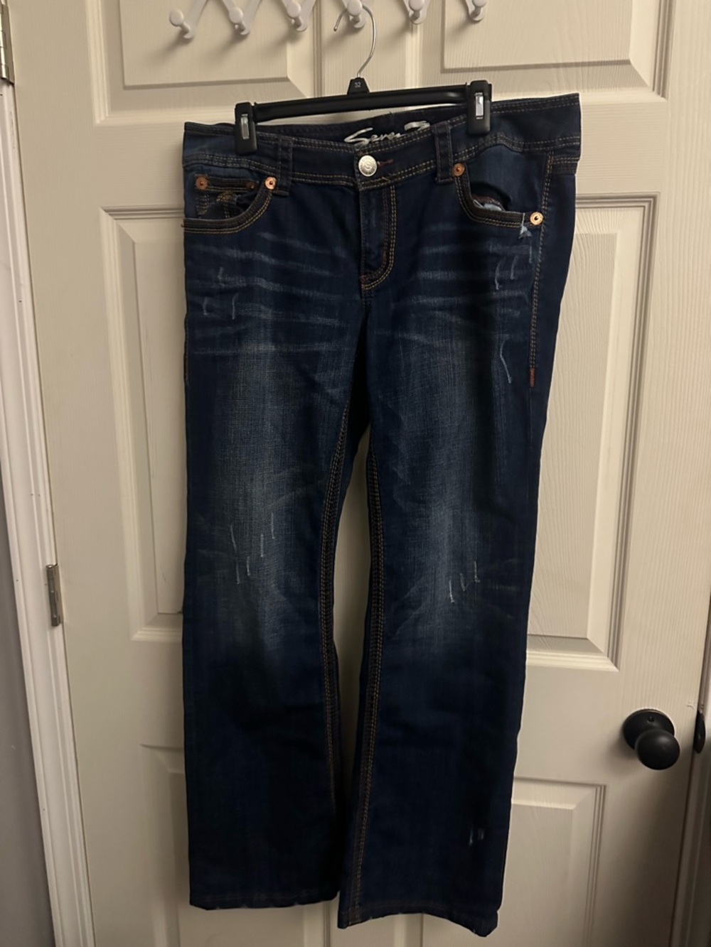 Seven7 dark wash jeans